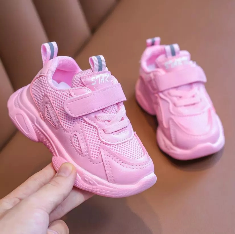 Baby Toddler Shoes Boys Girls Kids Sport Shoes Breathable Running Shoes Soft Bottom Children Sneaker