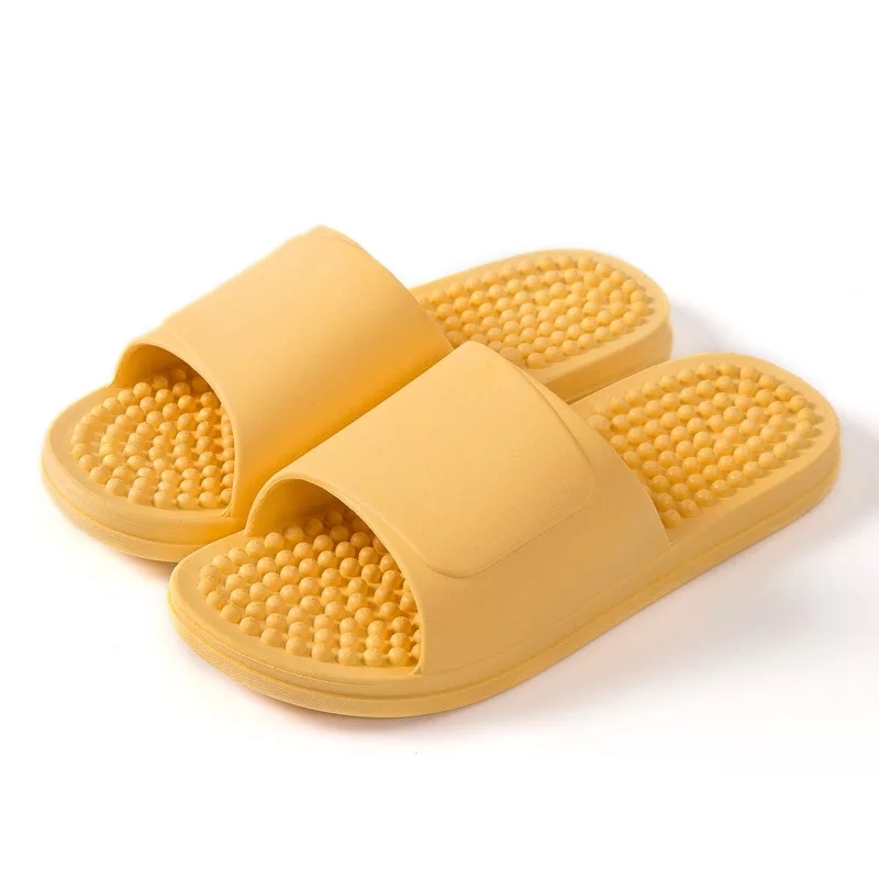 New Couple Slippers Unisex Shoes Indoor Home Soft Non-Slip Slippers Wear-Resistant Massage Slippers