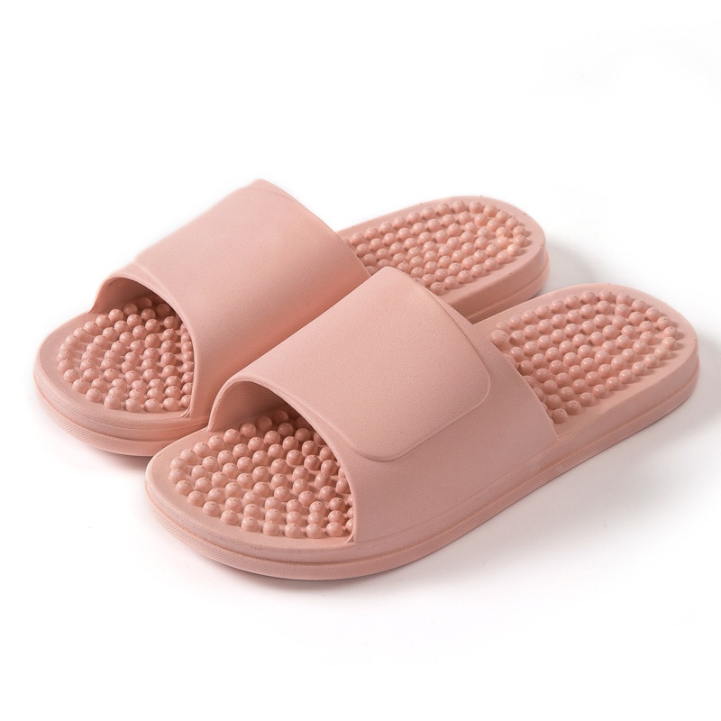New Couple Slippers Unisex Shoes Indoor Home Soft Non-Slip Slippers Wear-Resistant Massage Slippers