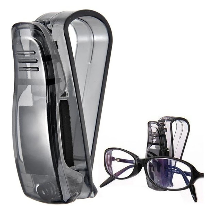 AUTO ACCESSORIES Glasses Case Auto Fastener Cip Car Sun Visor Sunglasses Holder  Vehicle Accessories