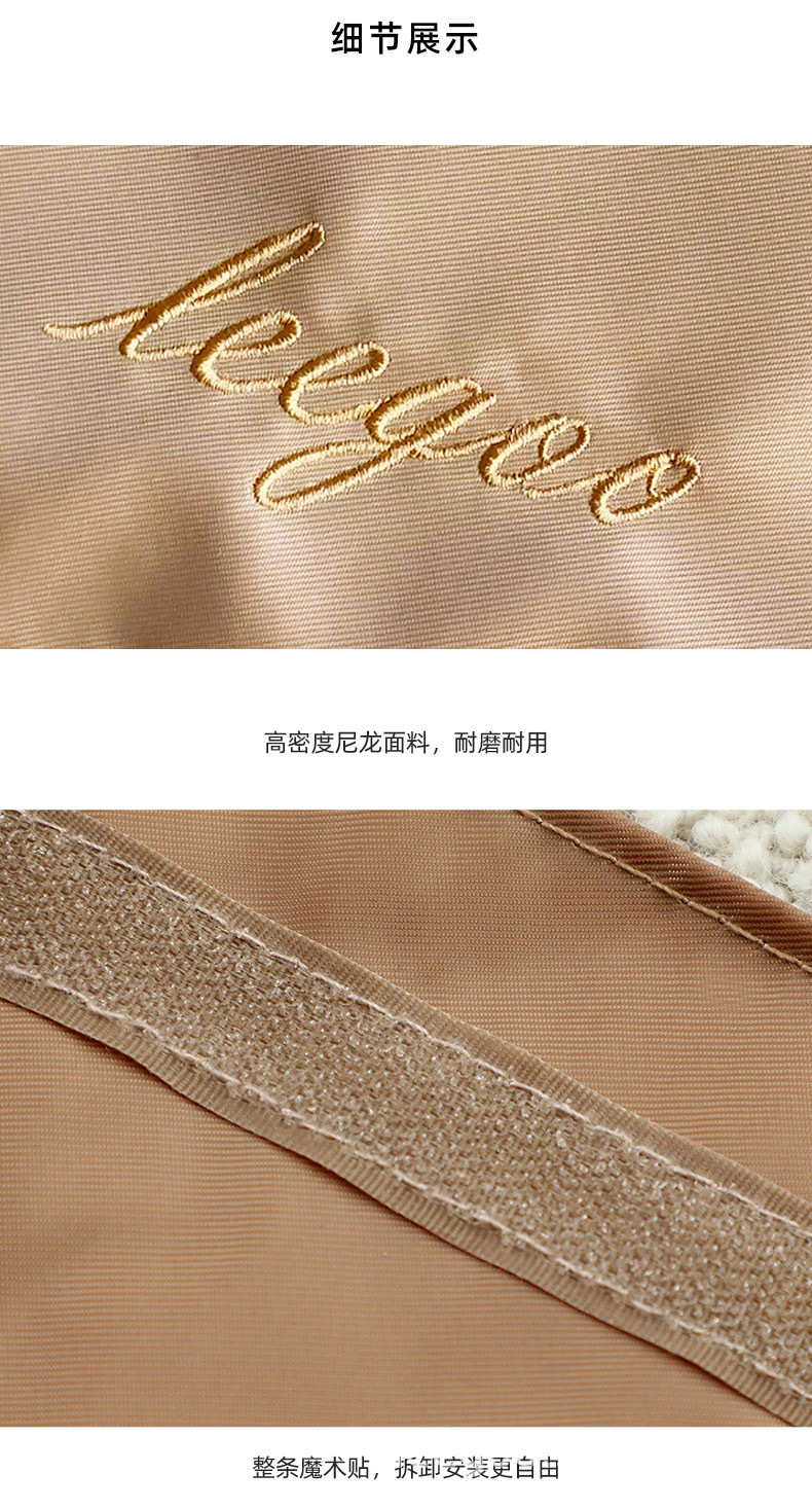 Removable Cosmetic Bag Ladies Four-in-one Zipper Net Cosmetic Bag Folding Travel Storage Wash Bag