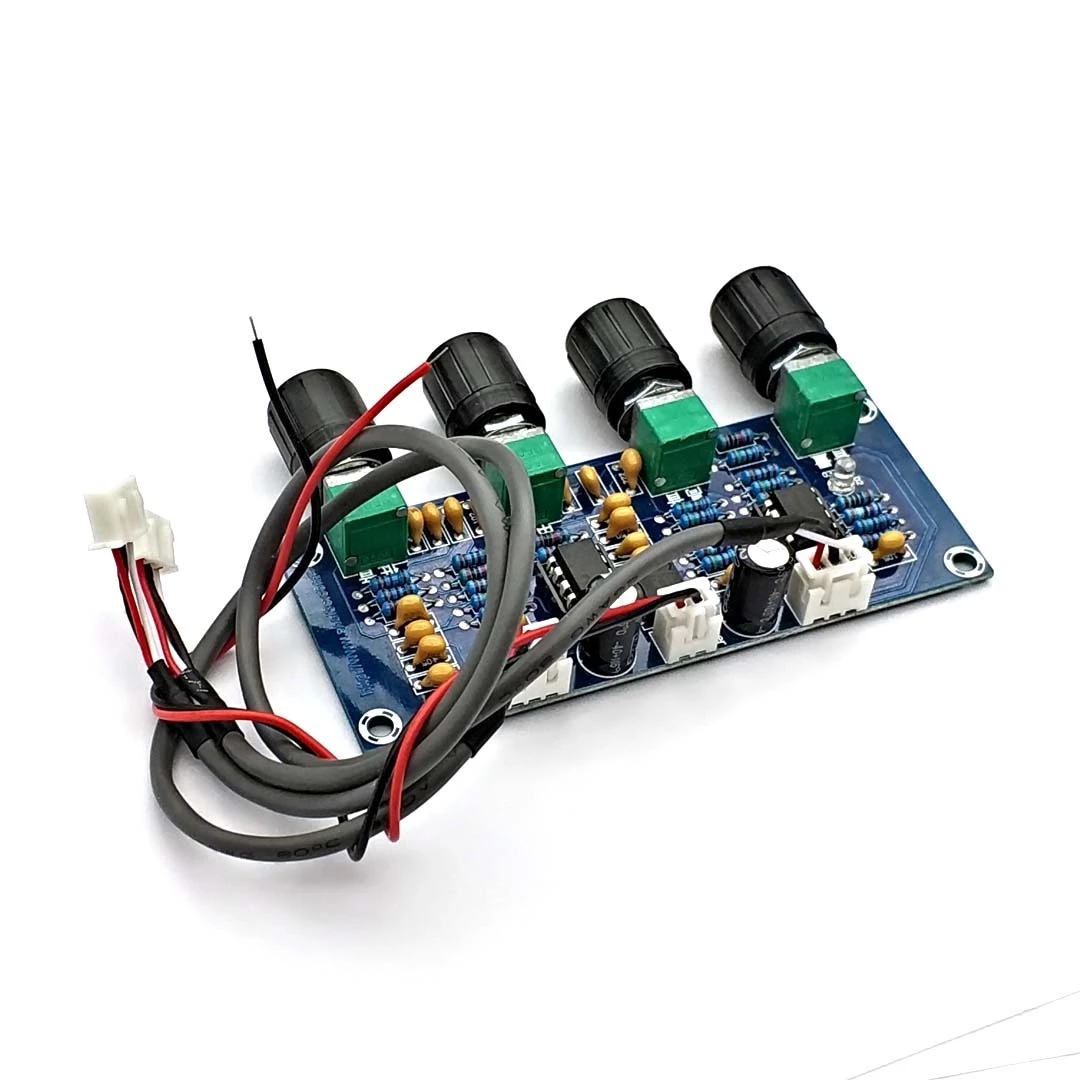 XH-A901 NE5532 Tone Board Preamp Pre-amp with Treble Bass Volume Adjustment Pre-amplifier Controller