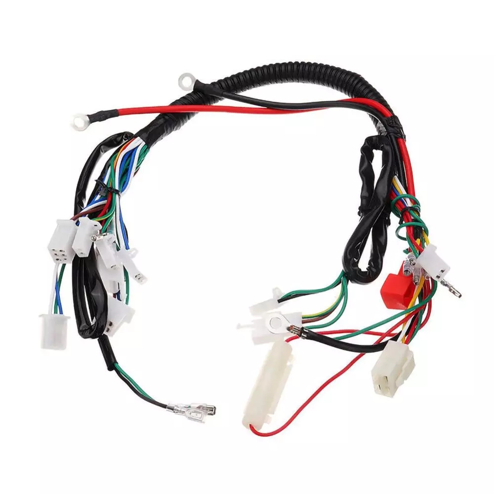 Quad Wire Harness Suitable For 50cc 70cc 90cc 110cc 125cc Chinese Electric Start Magneto Flywheel