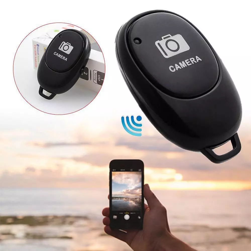 Mini Bluetooth Remote Control Button Wireless Self-Timer Camera Stick Shutter Phone for ios Android