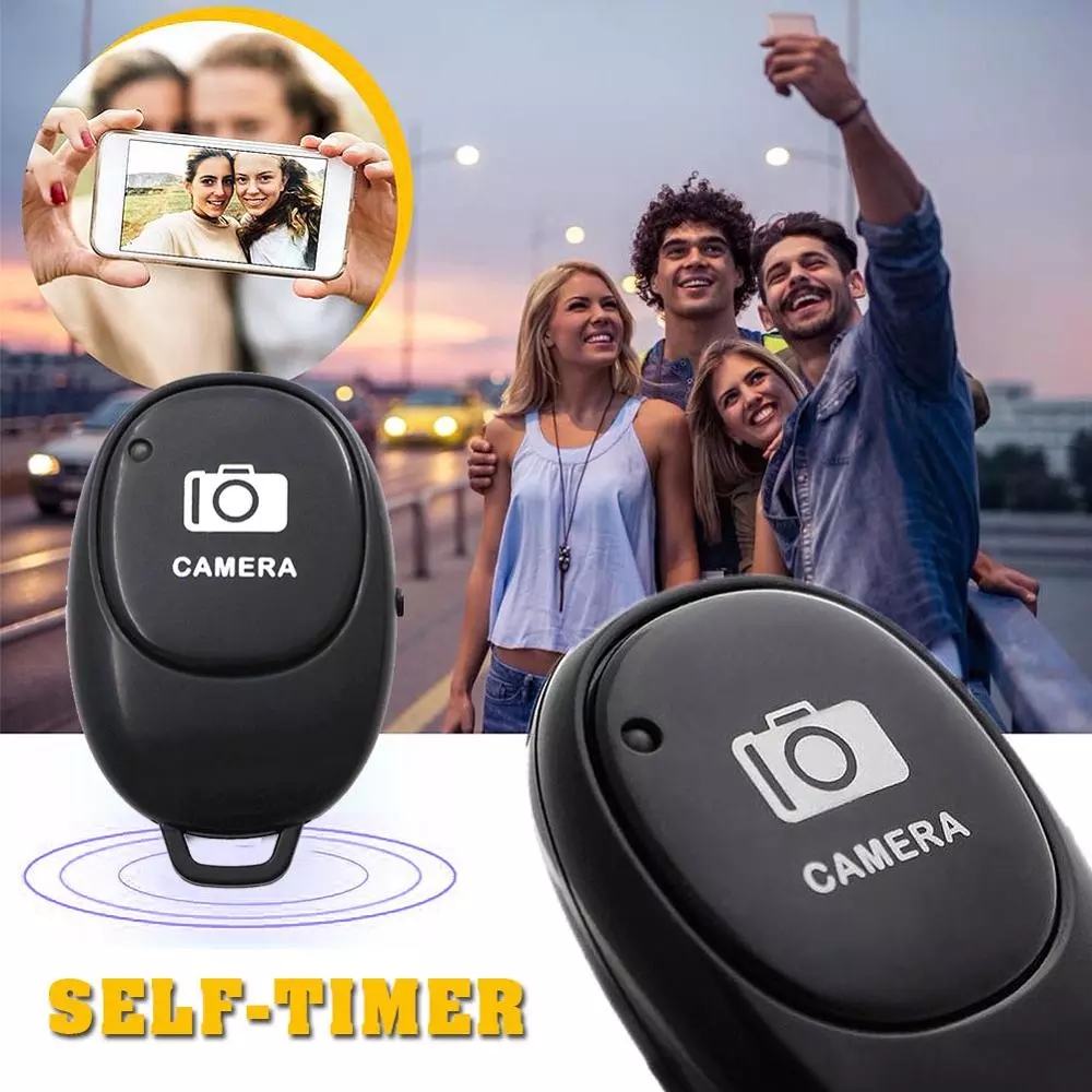 Mini Bluetooth Remote Control Button Wireless Self-Timer Camera Stick Shutter Phone for ios Android