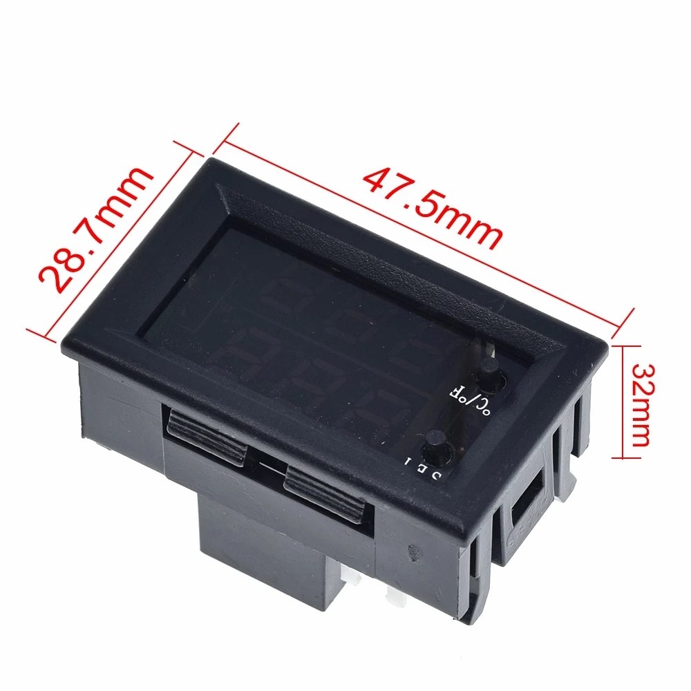 1PCS W2809 W1209WK Digital LED Thermostat Temperature Controller 12V DC + Waterproof NTC Sensor