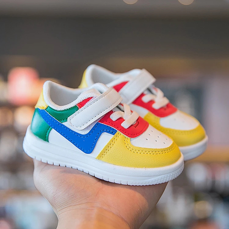 Baby Shoes Toddler Girls Boys Sports Shoes Children Leather Flats Kids Sneakers Athletic Soft Shoes