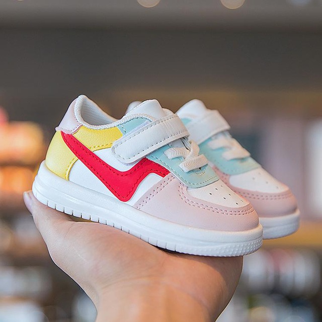 Baby Shoes Toddler Girls Boys Sports Shoes Children Leather Flats Kids Sneakers Athletic Soft Shoes