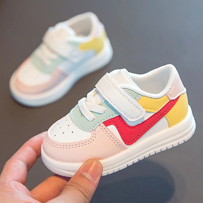 Baby Shoes Toddler Girls Boys Sports Shoes Children Leather Flats Kids Sneakers Athletic Soft Shoes