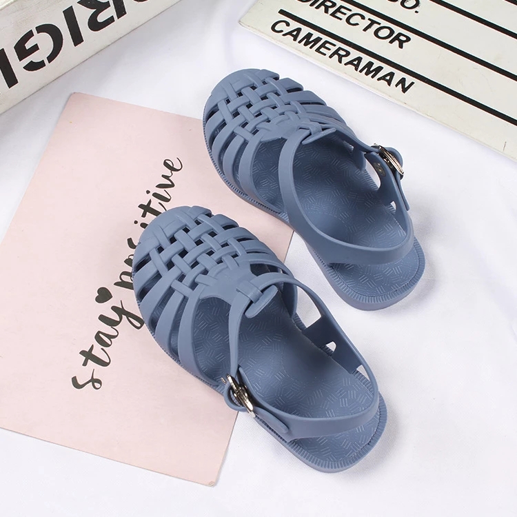 Summer Children Sandals Baby Girls Toddler Soft Non-slip Shoes Kids Jelly Beach Shoes Boys Sandals