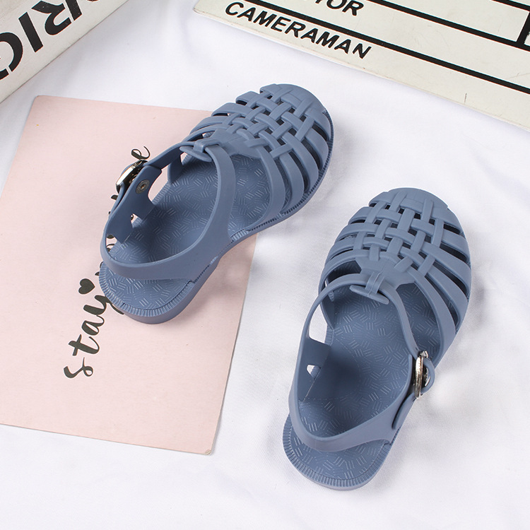Summer Children Sandals Baby Girls Toddler Soft Non-slip Shoes Kids Jelly Beach Shoes Boys Sandals