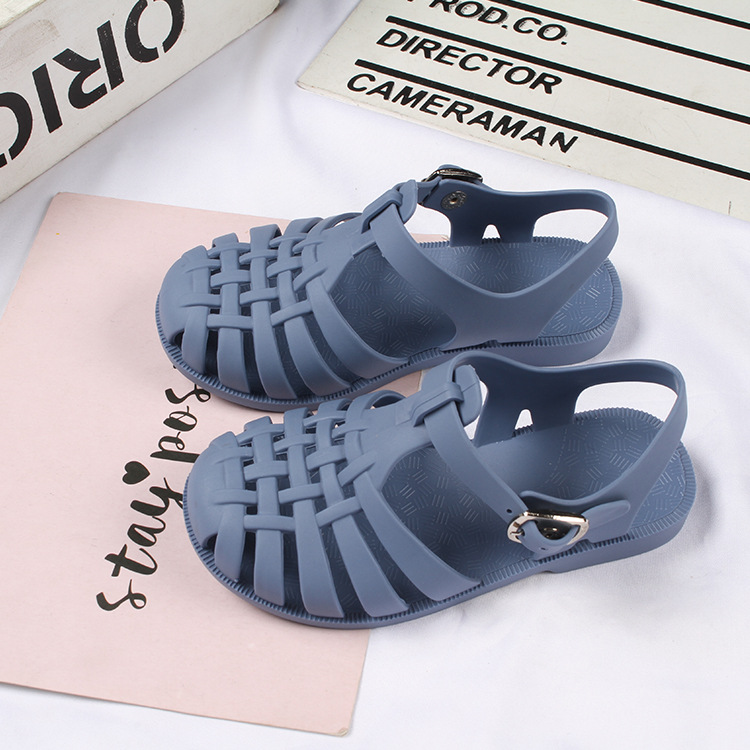 Summer Children Sandals Baby Girls Toddler Soft Non-slip Shoes Kids Jelly Beach Shoes Boys Sandals