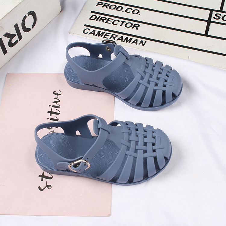 Summer Children Sandals Baby Girls Toddler Soft Non-slip Shoes Kids Jelly Beach Shoes Boys Sandals