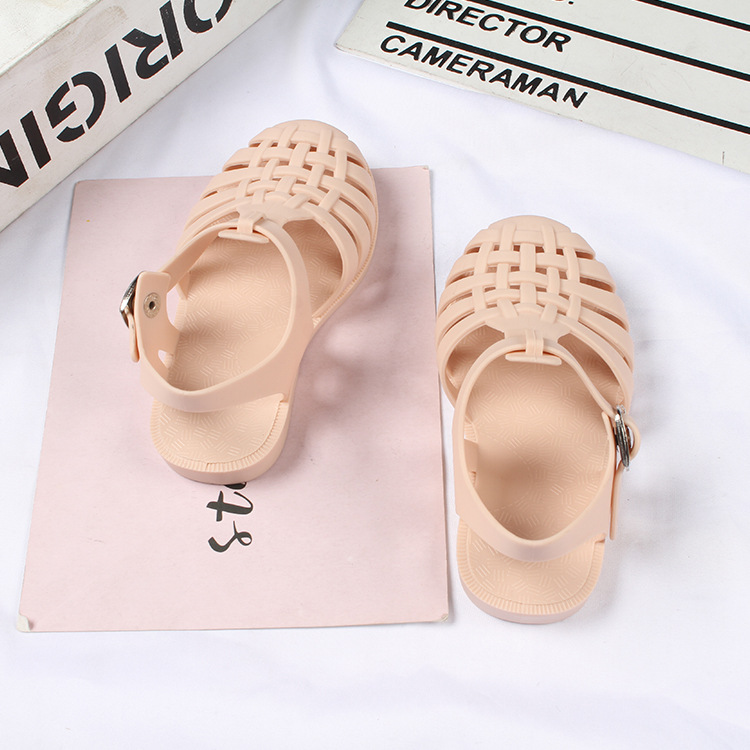 Summer Children Sandals Baby Girls Toddler Soft Non-slip Shoes Kids Jelly Beach Shoes Boys Sandals