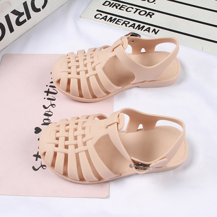 Summer Children Sandals Baby Girls Toddler Soft Non-slip Shoes Kids Jelly Beach Shoes Boys Sandals