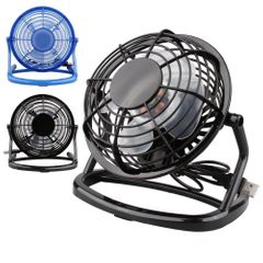 Portable DC 5V USB Cooler Cooling Fan USB Mini Fans Operation Super Mute Silent for PC / Notebook Black