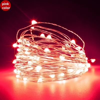 LED String Light 10M 100LED USB 5V Waterproof Cooper Wire home Christmas Wedding Garden Decoration