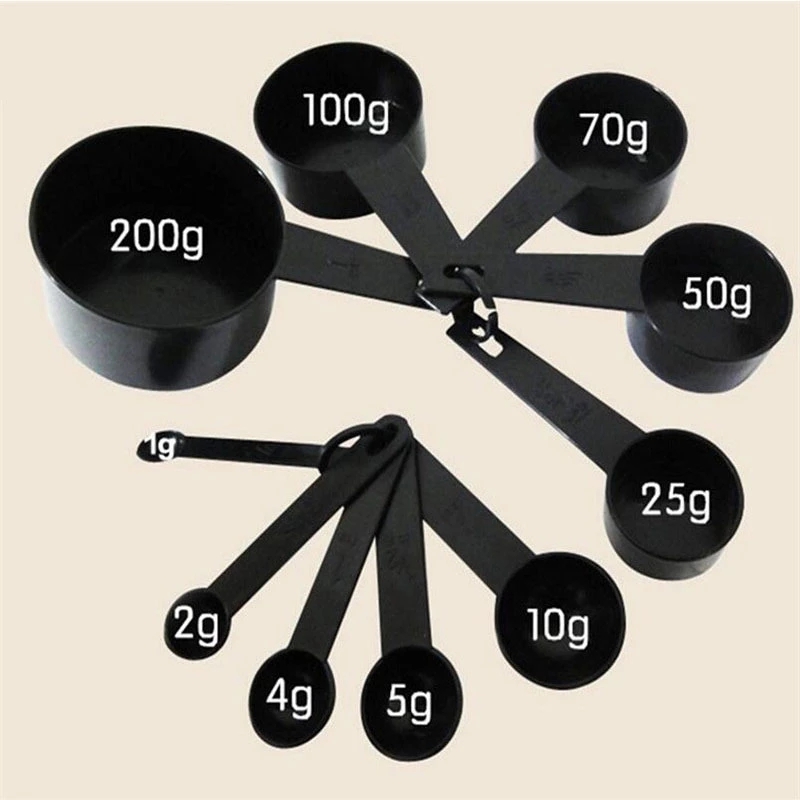 New arrival 10pcs Kitchen Measuring Tool Measuring Cups and Spoons Scoop Baking Measuring Cups Accessories
