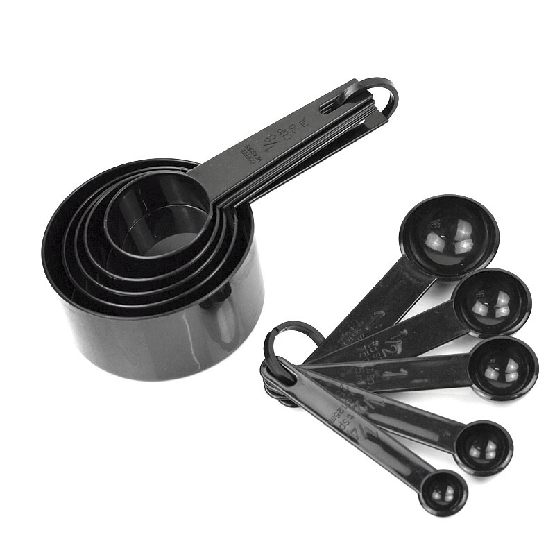 New arrival 10pcs Kitchen Measuring Tool Measuring Cups and Spoons Scoop Baking Measuring Cups Accessories
