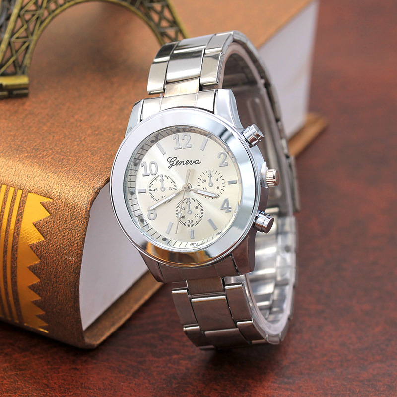 Luxury Ladies Casual Gold Watches Women&apos;s New Ideas Ladies Hands High-end Stainless Steel Strap