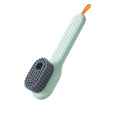 Cleaning Brush Soft Bristled Liquid Shoe Brush Long Handle Brush Shoe Brush Household Cleaning Tool Green