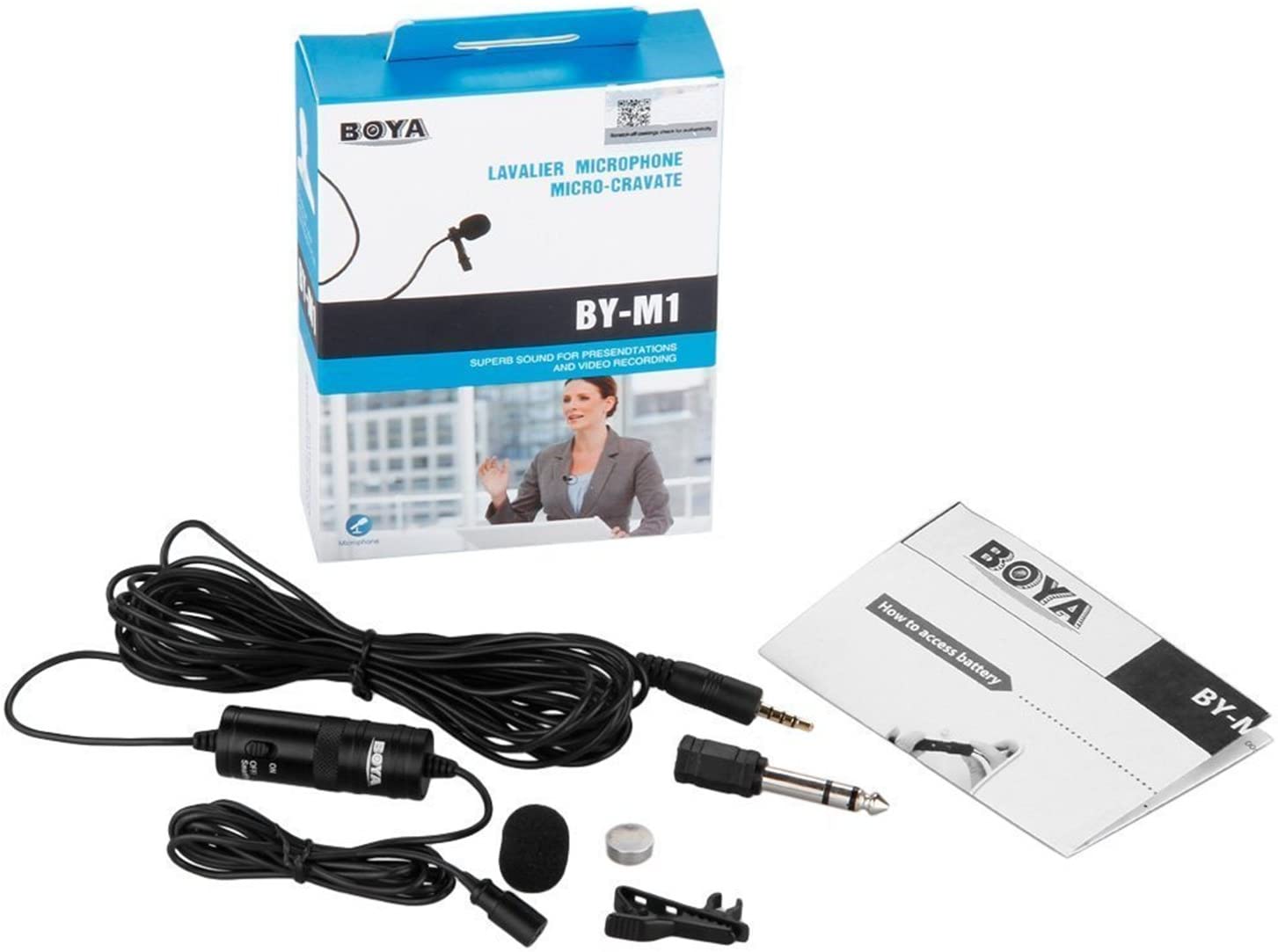 Boya M1 Microphone For Smartphones DSLR Cameras