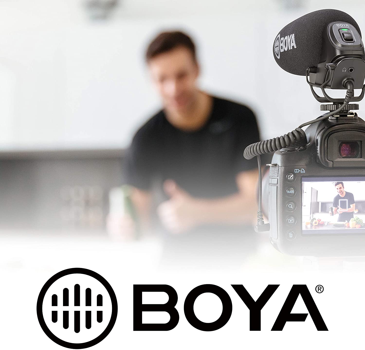 Boya M1 Microphone For Smartphones DSLR Cameras