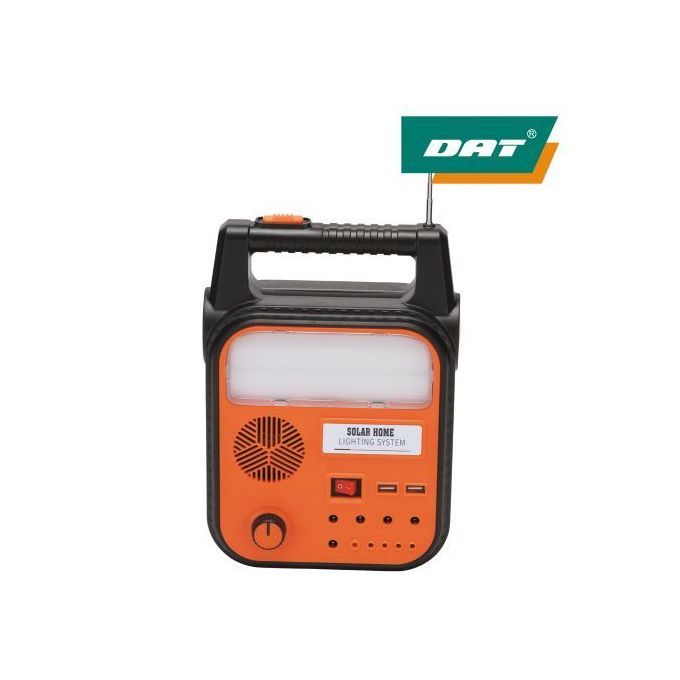 Dat 9012 B Solar Kit With FM Radio