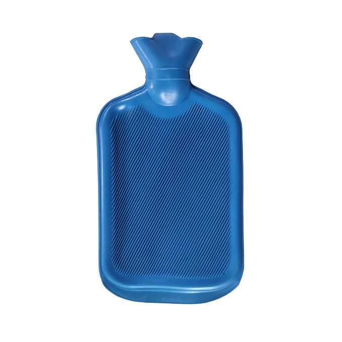 Blue Hot Water Bottle With Cover-2L