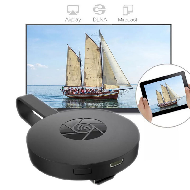 Google Chromecast 3rd Generation - Multimedia Streaming Device - Black