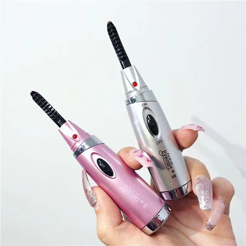 Electric heating eyelash curler eye makeup eyelash curler lasting beauty tool