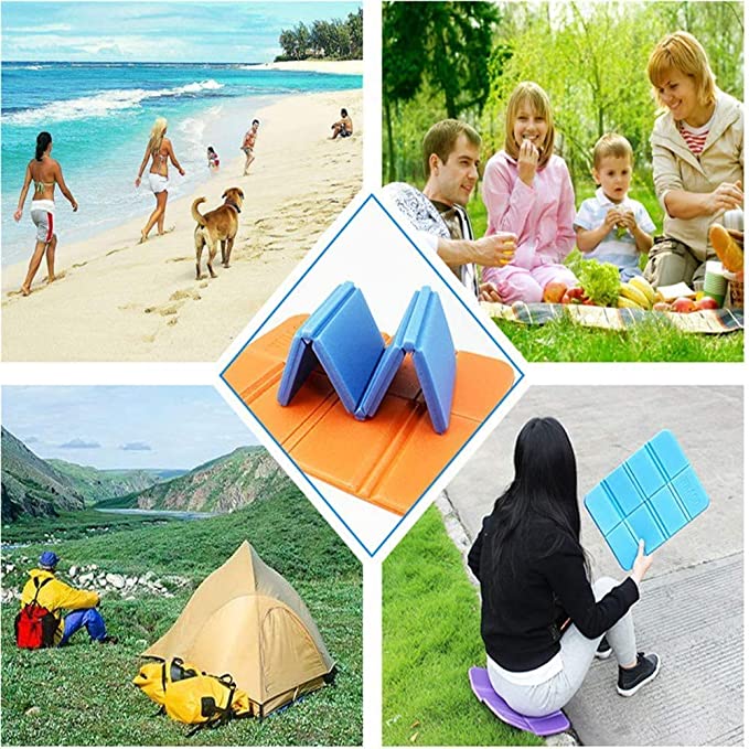 Outdoor Portable Cushion Folding Foam Seat Camping Picnic Mat Garden Beach Mat EVA Pad