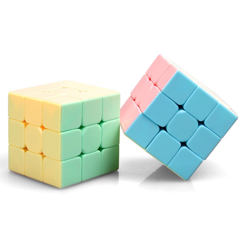 3x3x3  magic cube stickerless cube puzzle professional speed cubes educational toys for students.