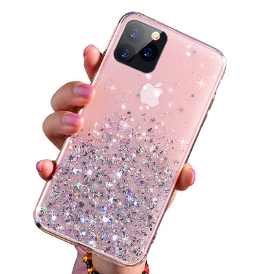 Clear Glitter Case For Samsung  A51 A51 5G A50 A71  S20Ultra S10Plus Note 10 Lite Samsung A10S A40
