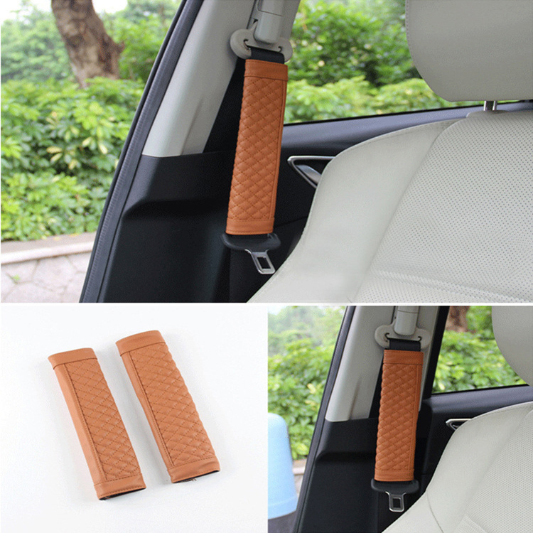 2PCS For Car Seat Belt Cover Auto Seat Belt Shoulder Pad Car Styling Car  Interior Accessories