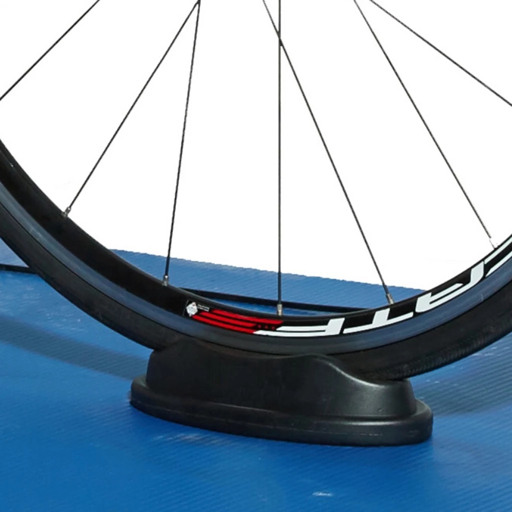Training Stationary Bike Front Wheel Riser Holder Cycling Block  Premium Molded Plastic Stand