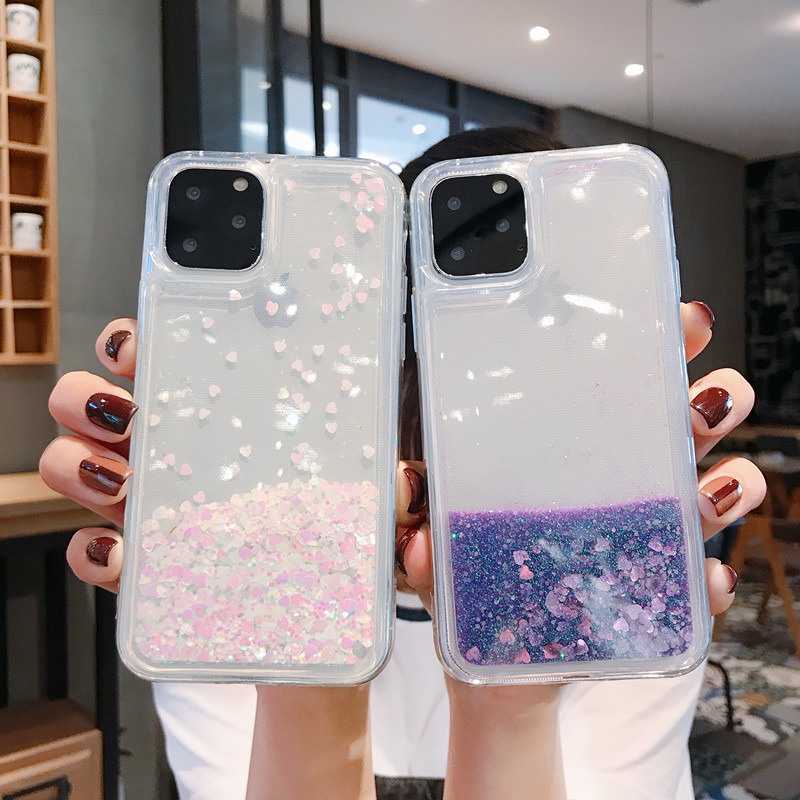 Mobile Phone Case for Samsung A40 A41 A50 A51 A71 A50 A52 A72  Dynamic Liquid Quicksand Cover
