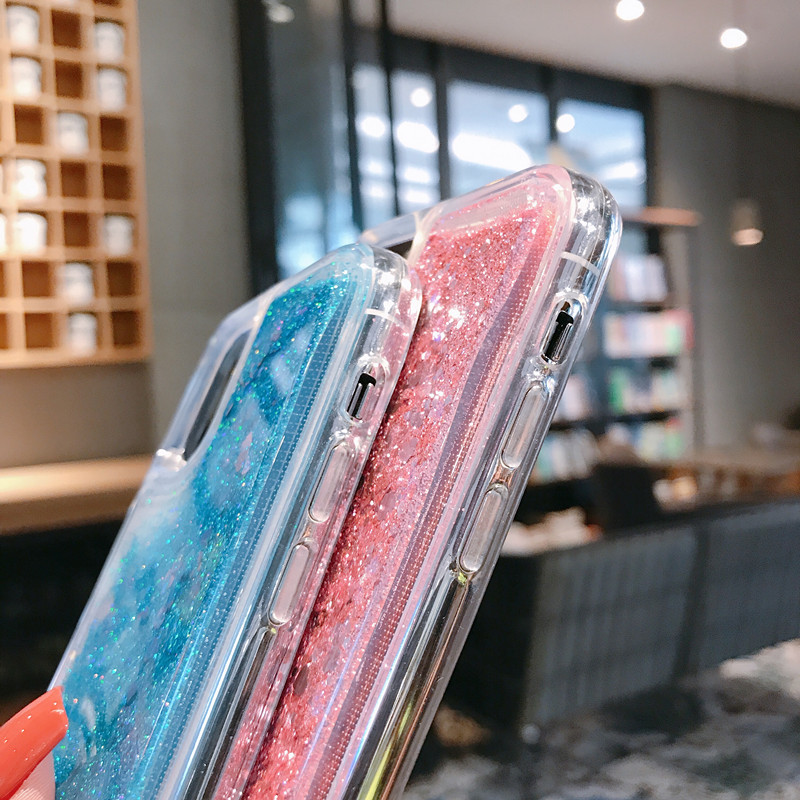 Mobile Phone Case for Samsung A40 A41 A50 A51 A71 A50 A52 A72  Dynamic Liquid Quicksand Cover