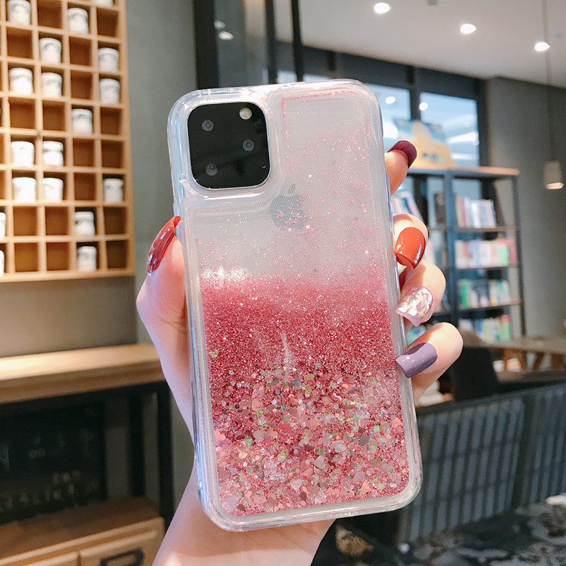 Mobile Phone Case for Samsung A40 A41 A50 A51 A71 A50 A52 A72  Dynamic Liquid Quicksand Cover