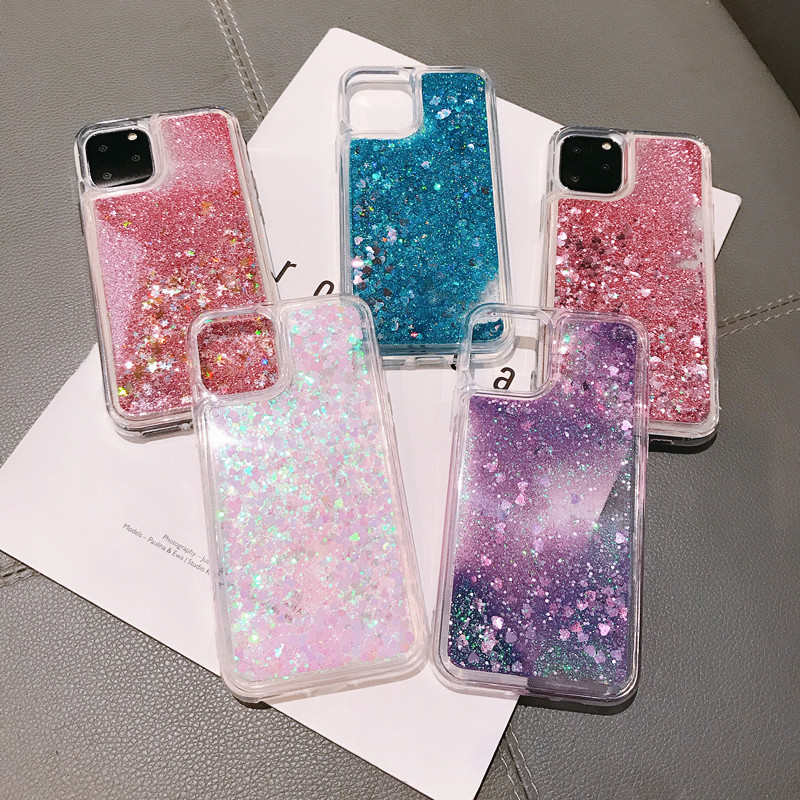 Mobile Phone Case for Samsung A40 A41 A50 A51 A71 A50 A52 A72  Dynamic Liquid Quicksand Cover