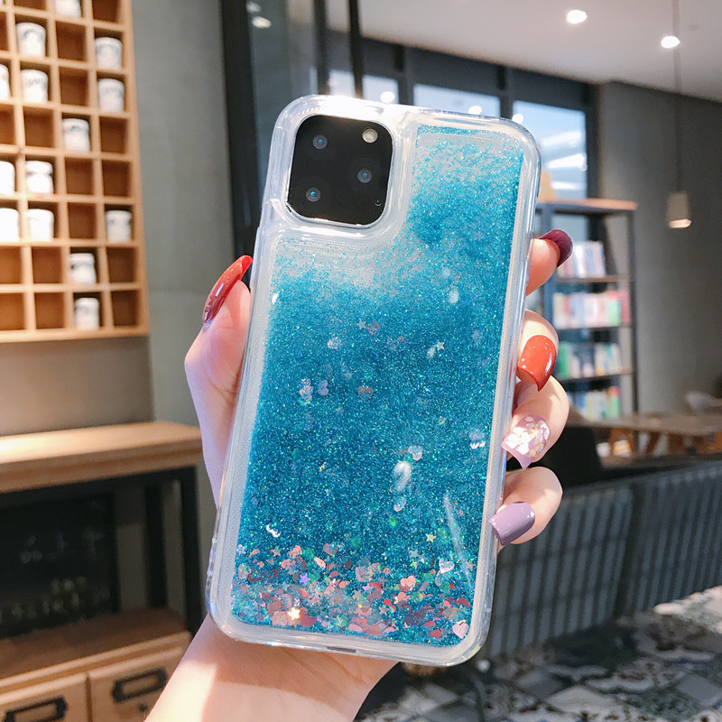 Mobile Phone Case for Samsung A40 A41 A50 A51 A71 A50 A52 A72  Dynamic Liquid Quicksand Cover
