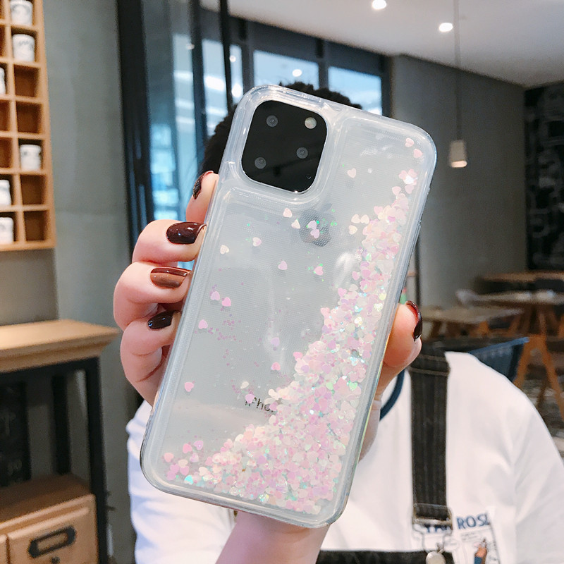 Mobile Phone Case for Samsung A40 A41 A50 A51 A71 A50 A52 A72  Dynamic Liquid Quicksand Cover