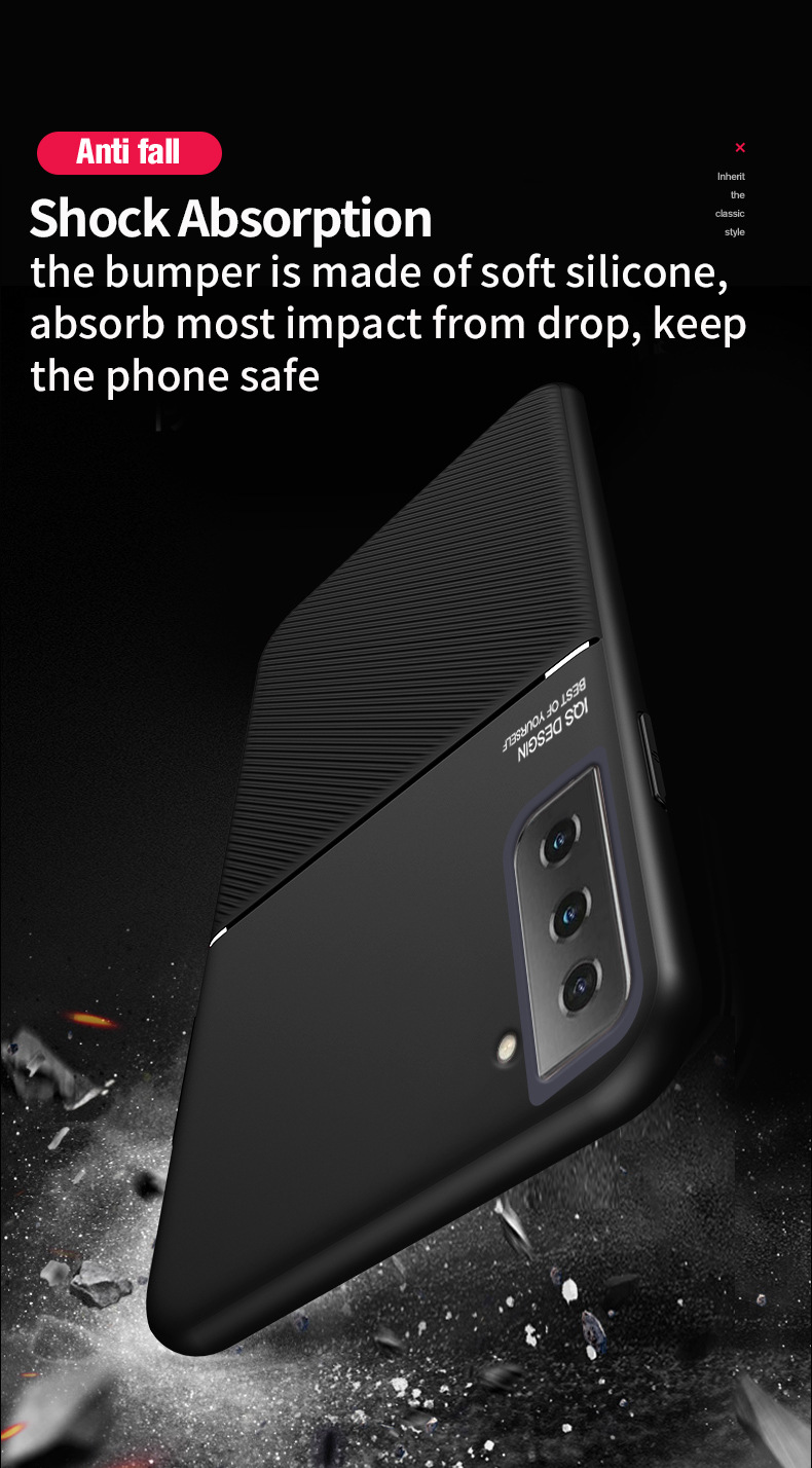 Luxury Leather Case For Samsung Galaxy S21 S20 Ultra S10 S9 Note 20 A70 A71 A51 Car Magnetic Cover