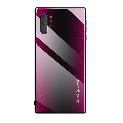 Suitable for Samsung A51/A71 glass texture gradient shell mobile phone shell  S20 protective cover