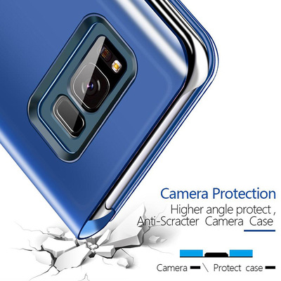 Mirror Flip Case For Samsung Galaxy A10 A30 A40 A50 A70  M30  S8 S9 Plus S10 Note 10 Pro 8 9 Cove