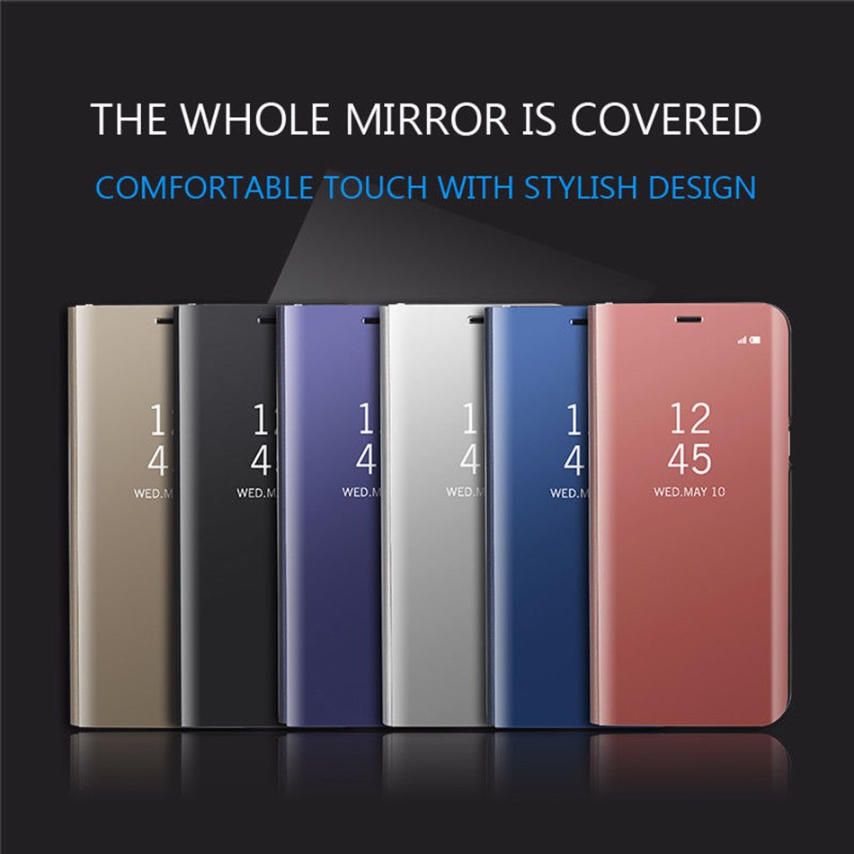 Mirror Flip Case For Samsung Galaxy A10 A30 A40 A50 A70  M30  S8 S9 Plus S10 Note 10 Pro 8 9 Cove