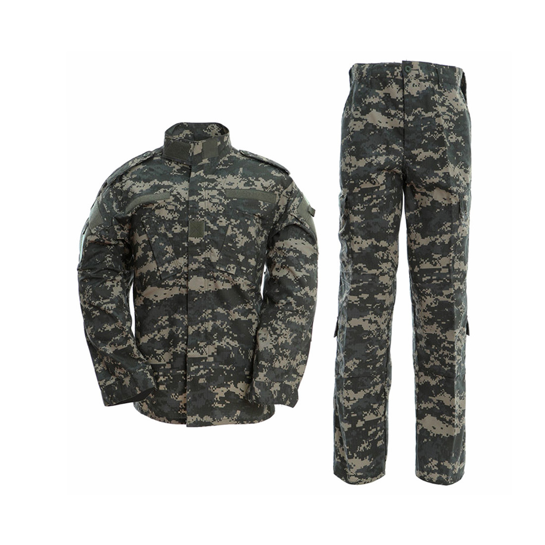 Military Uniform Camouflage Tactical Suit Men Army Special Forces Combat Shirt Coat Pant Set