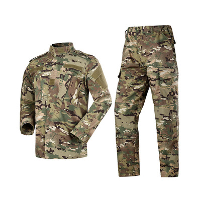 Military Uniform Camouflage Tactical Suit Men Army Special Forces Combat Shirt Coat Pant Set