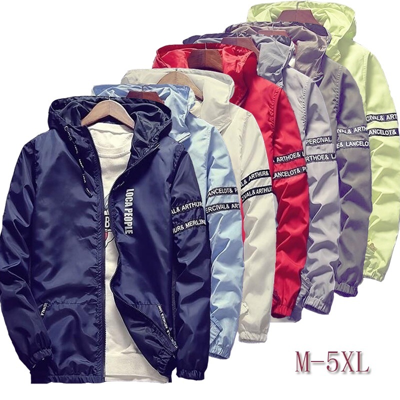 Windproof Jacket Men Waterproof Breathable  Casual Sports Outdoor Coat Male WindJacket  Jacket Men