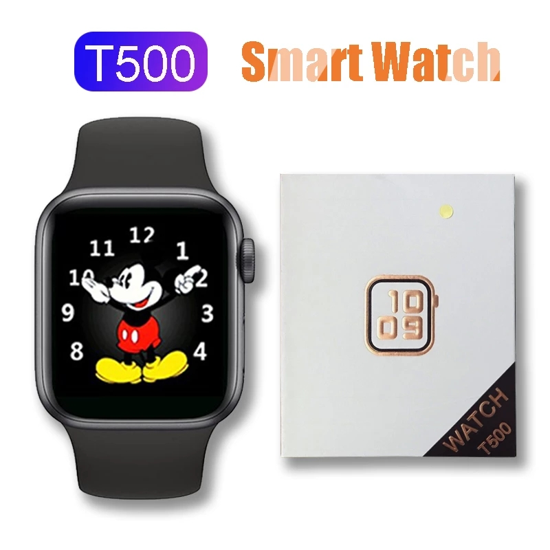 T500 IWO13 Smart Watch Bluetooth Heart Rate Monitor Sports Fitness Bracelet Smartwatch Black,as picture